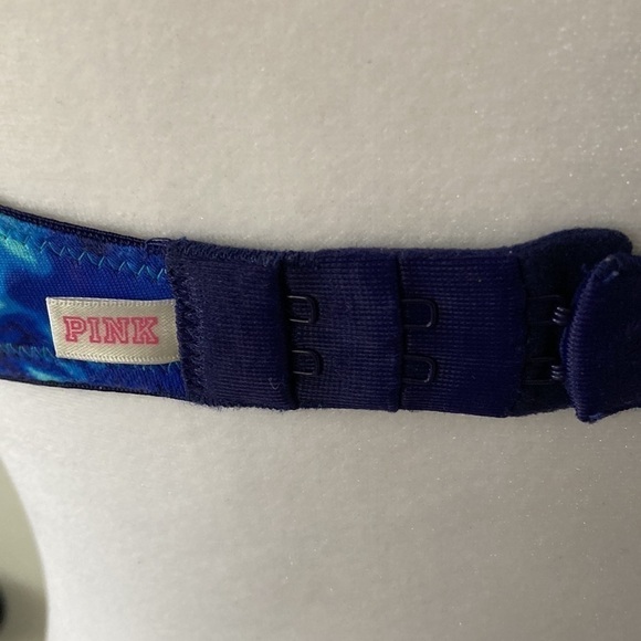 Victoria’s Secret PINK 34C Wear Everywhere Push up bra blue - Picture 6 of 8
